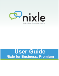 Nixle for Business Premium User Guide