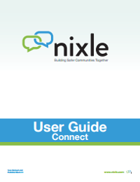 Nixle Connect User Guide